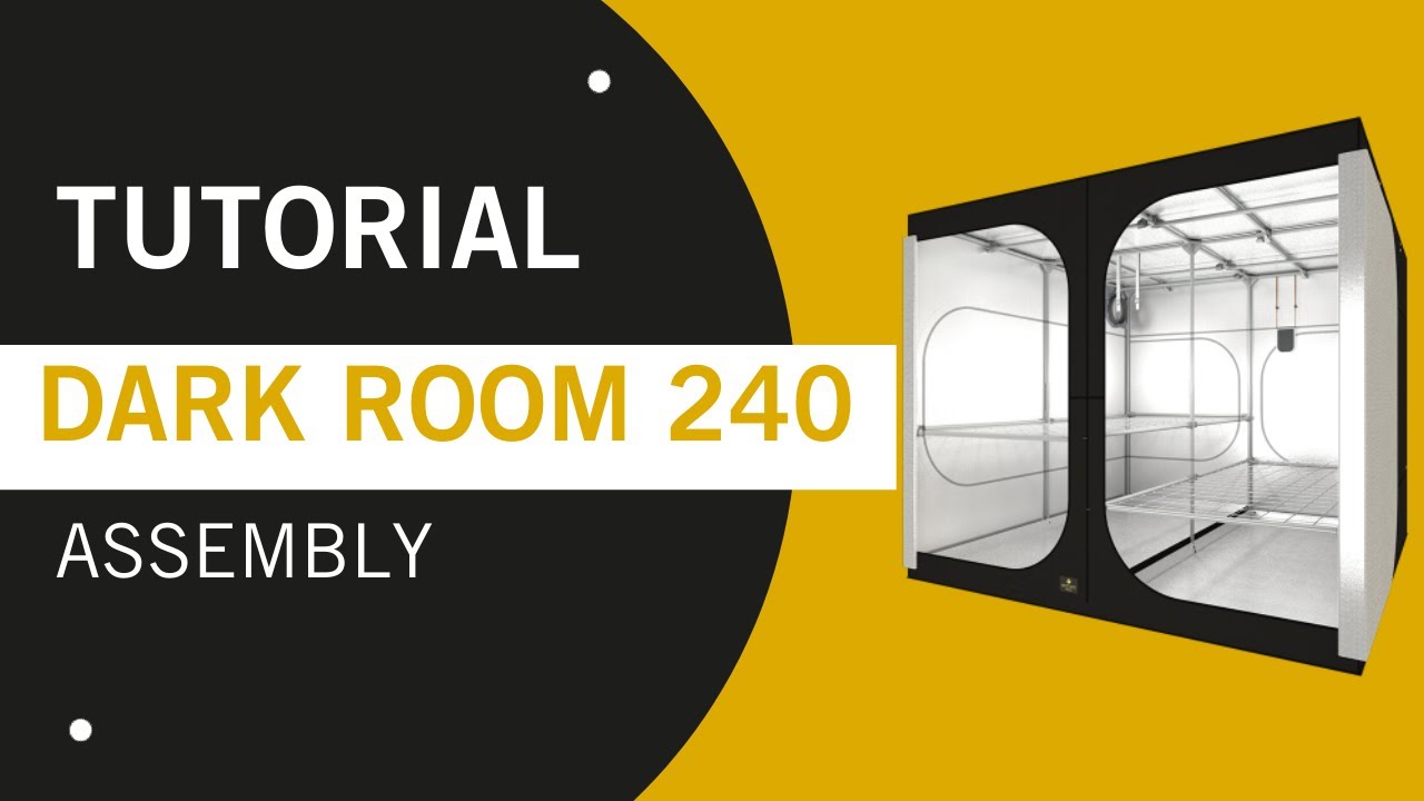 Dark Room GROW TENT 240W R4.00 Instruction