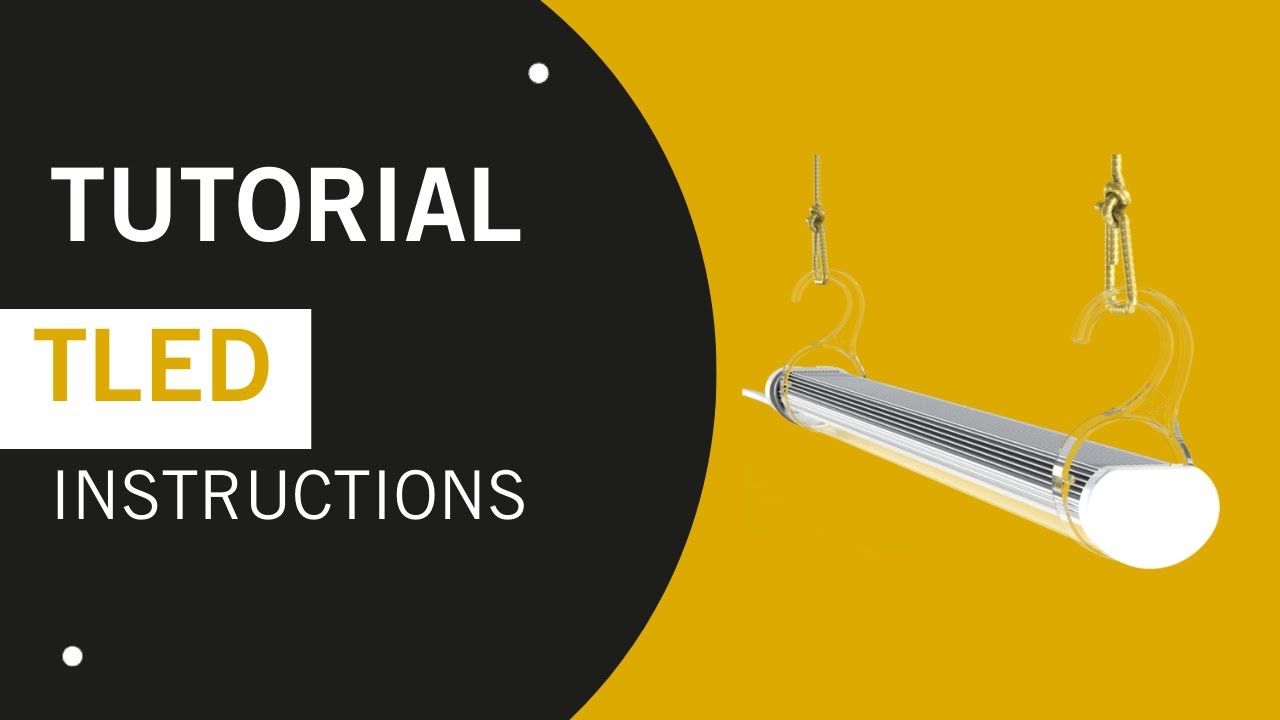 TLED grow light Instruction