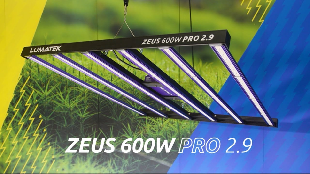 LUMATEK EU |  LUMATEK ZEUS 600W 2.9 PRO LED HORTICULTURAL LIGHTING