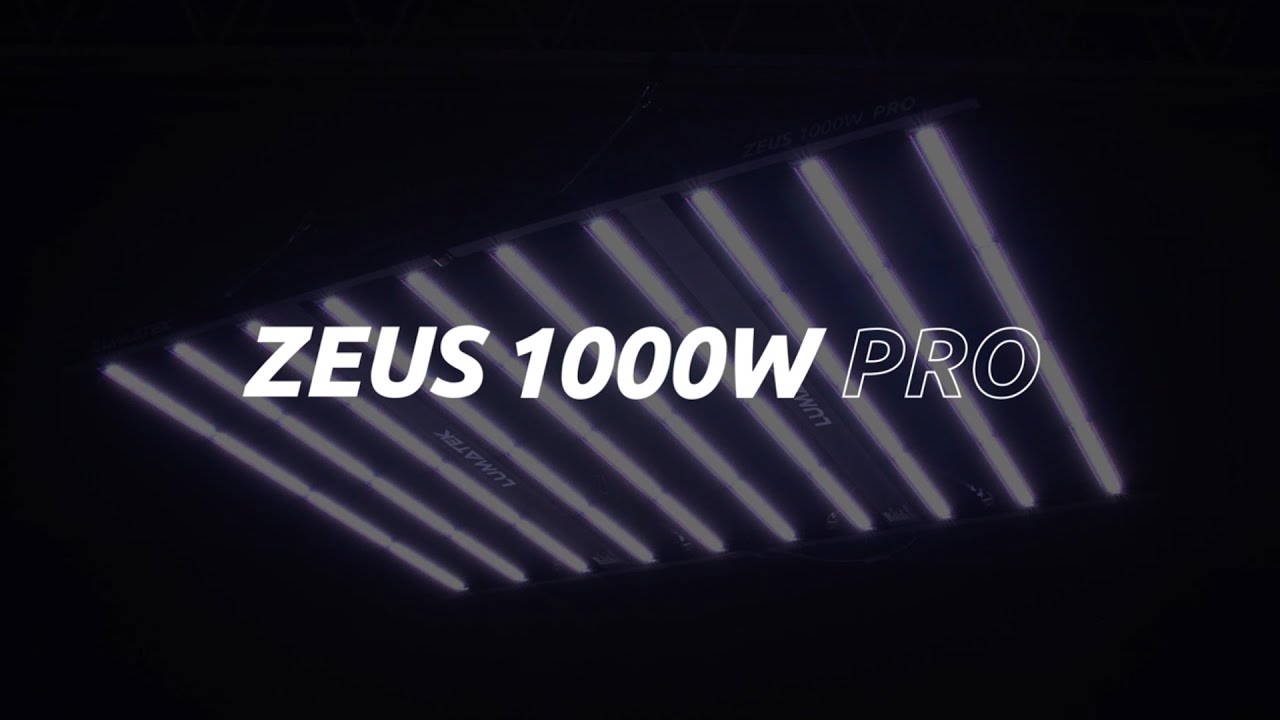 LUMATEK EU |  LUMATEK ZEUS 1000W PRO LED HORTICULTURAL LIGHTING ( SUB ITA/ENG/ESP/FRE/DE)