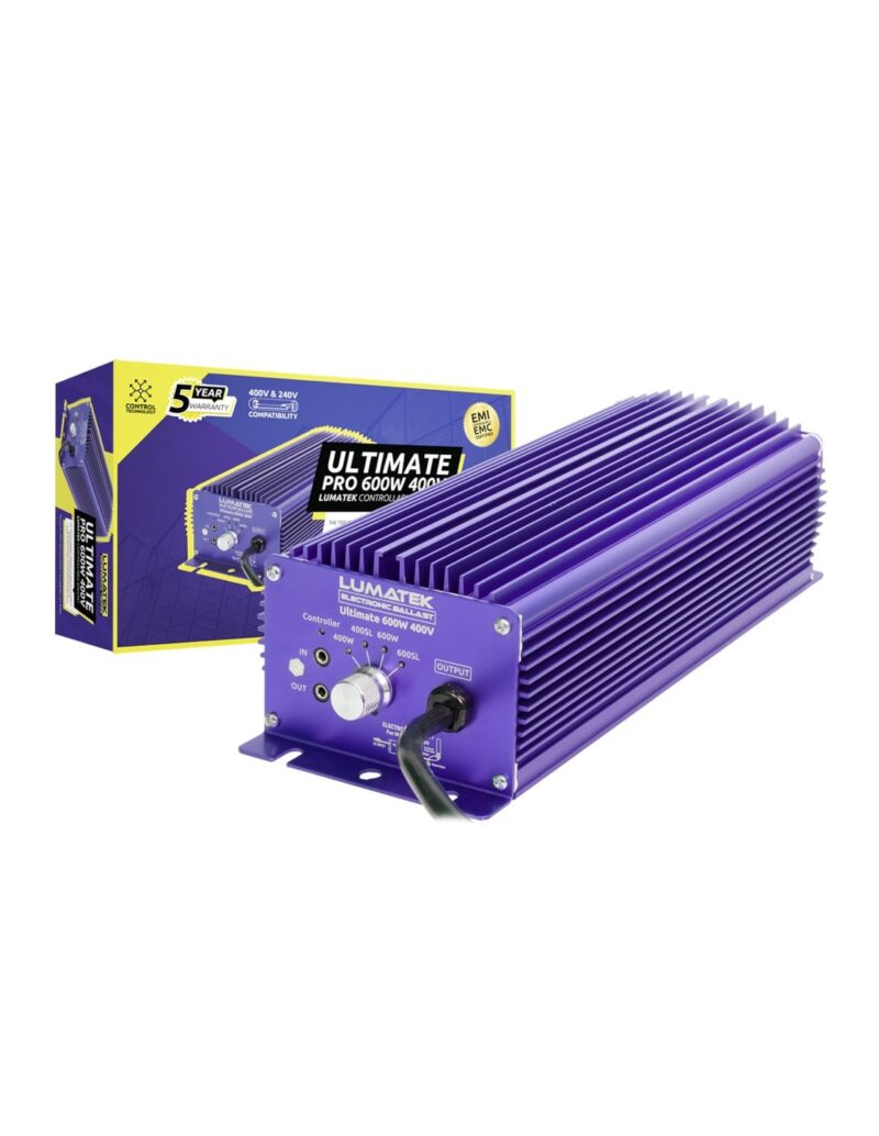lumatek balastro controlable ultimate pro 600w 400v