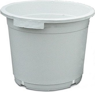 Maceta Redonda Blanca 50x38cm 45L