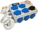 Temporizador TempoBox 12x600W con toma para calentador