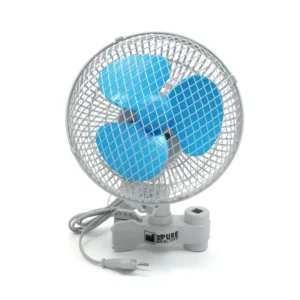 Pure Factory Ventilador oscilante con pinza 18cms para armarios
