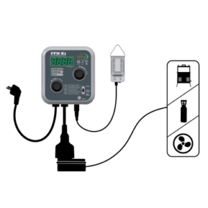 Controlador de CO2 400-2000 PPM Pro-Leaf  PPM-B1