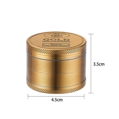 Grinder Oro 50mm 4 partes Champ - Imagen 2